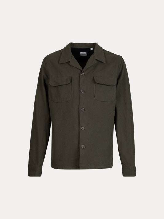 Overshirt Fustagno Verde