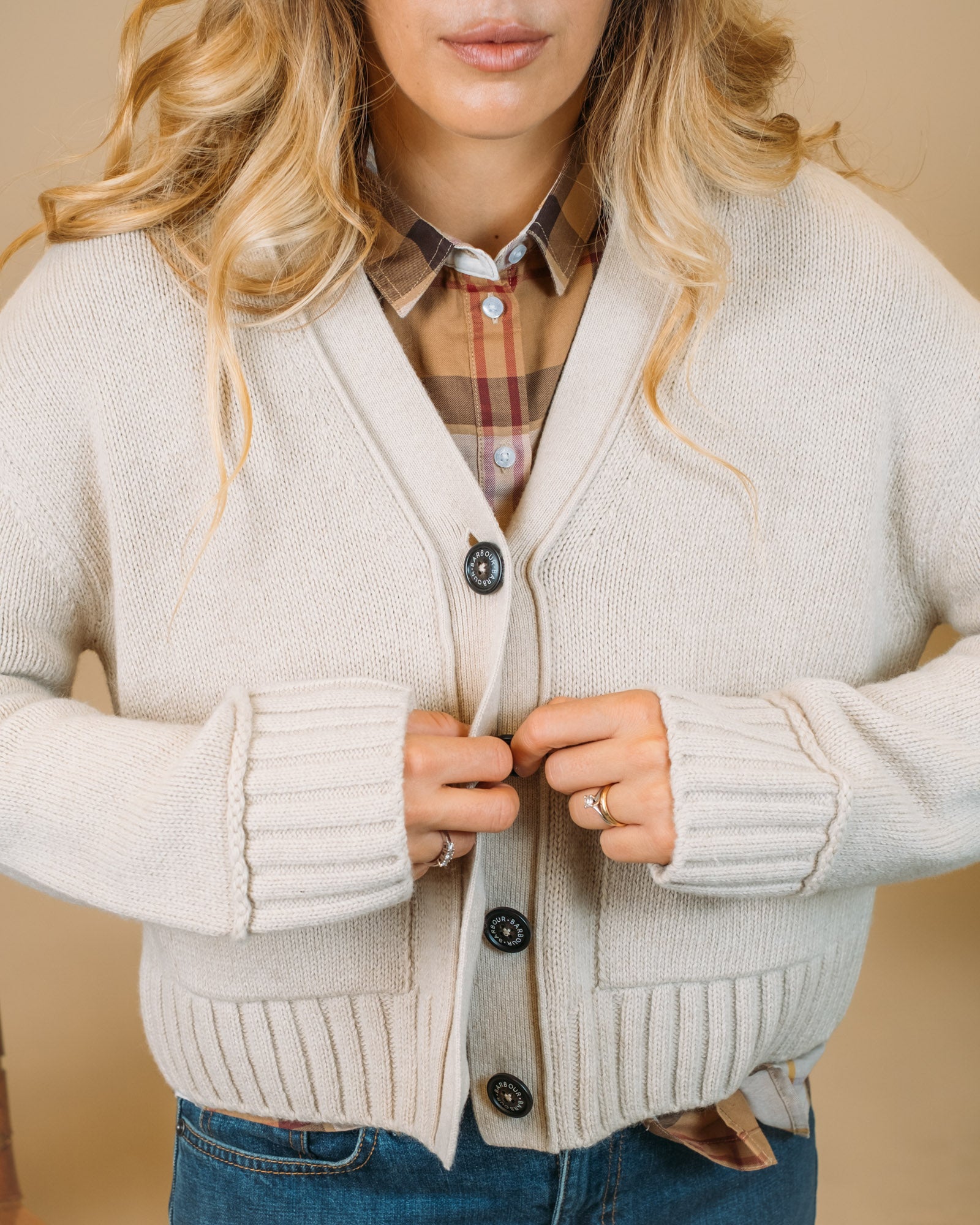 Faye Knitte Cardigan LKN1681 ST53 Barbour 