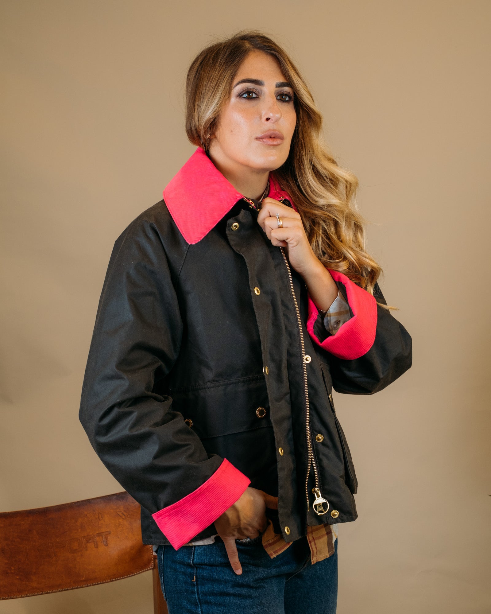 Icons Spey Wax Jacket LWX1515 OL71 Barbour 