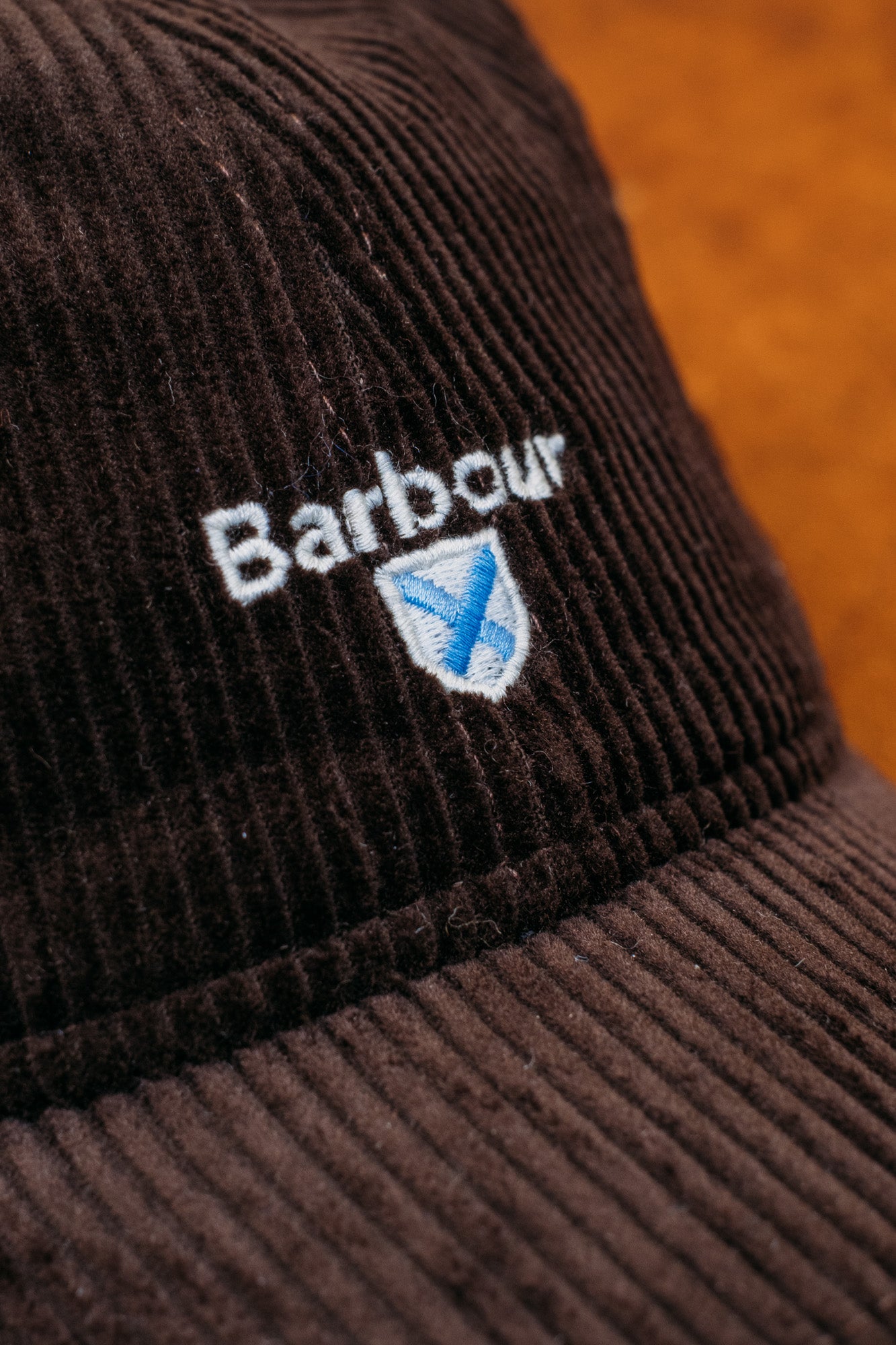 Preston Cord Cap MHA0911 BR51 Barbour 