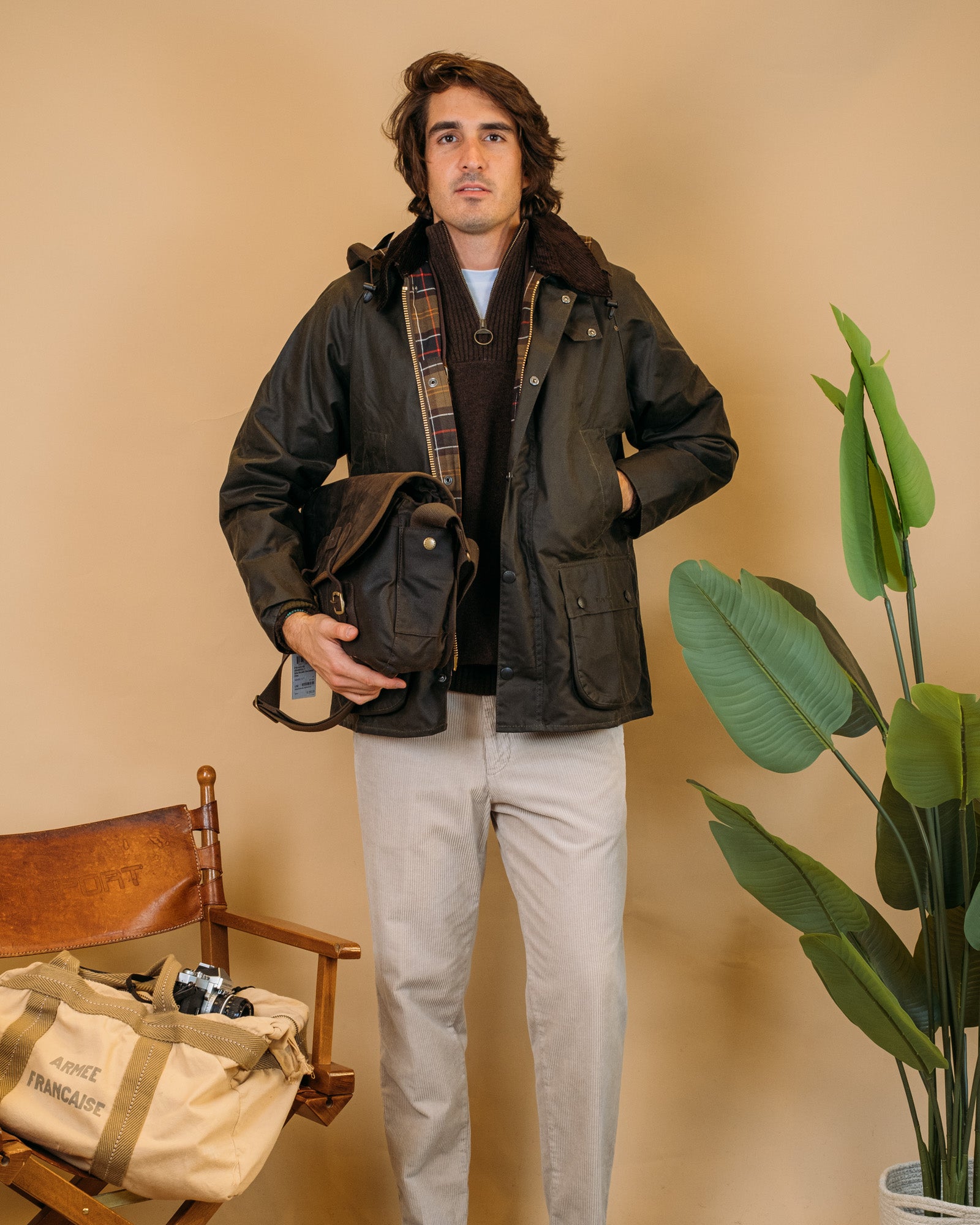 Bedale Wax Jacket MWX0018 OL99 Barbour 