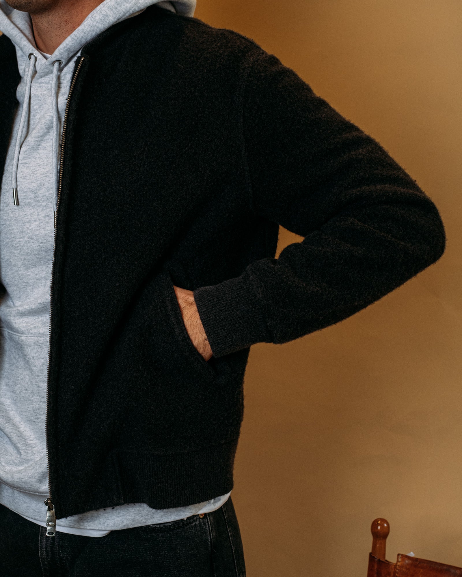 Bomber Dyed Wool CN5135 101F Circolo 1901 