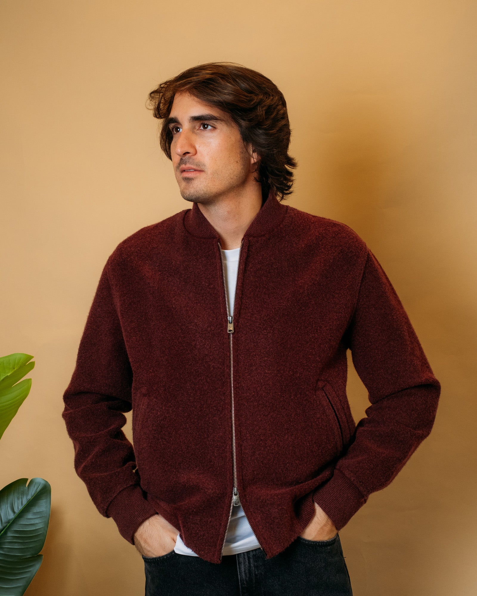 Bomber Dyed Wool CN5135 1184F Circolo 1901 