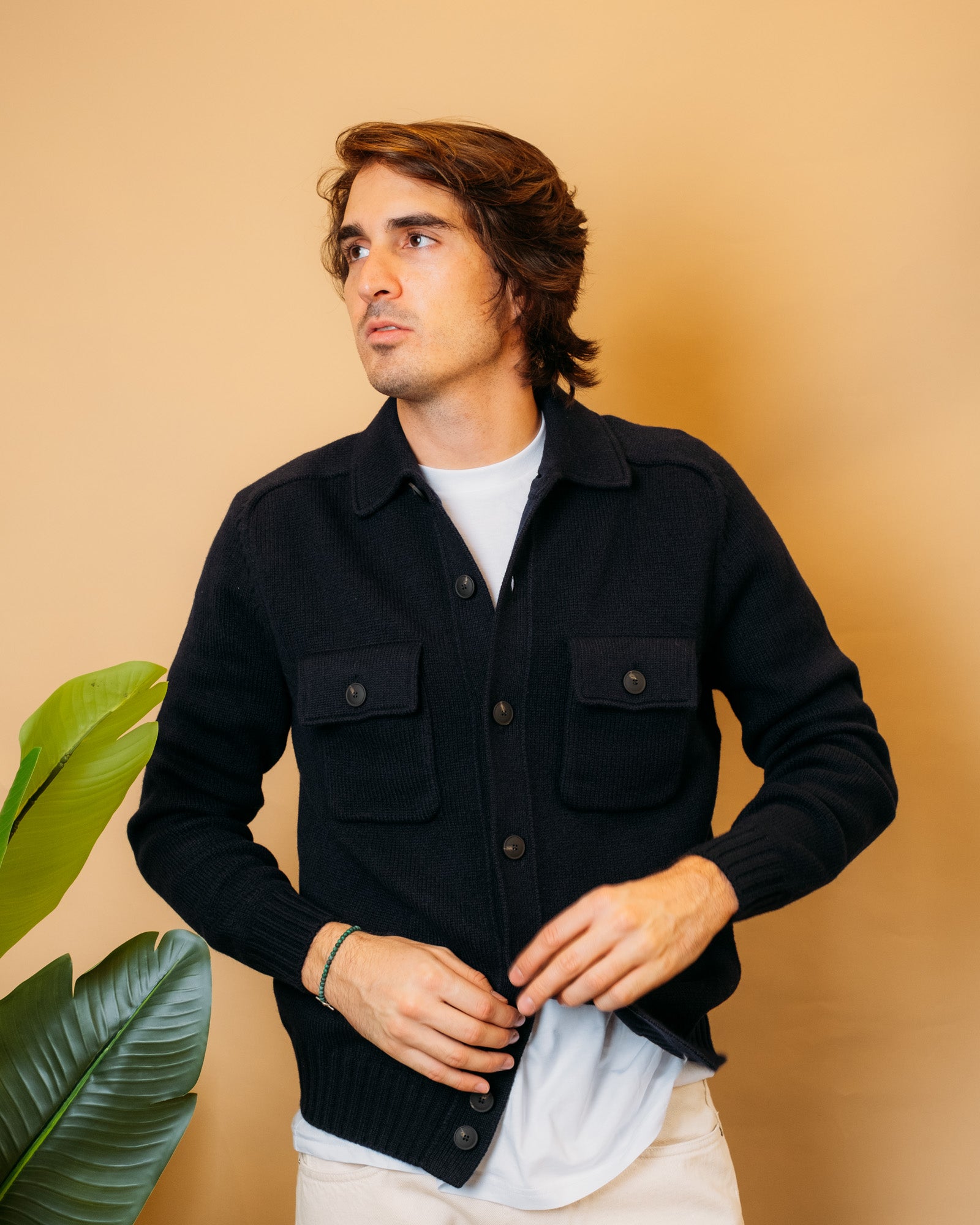 Overshirt in Lana 13109 598 Gran Sasso 