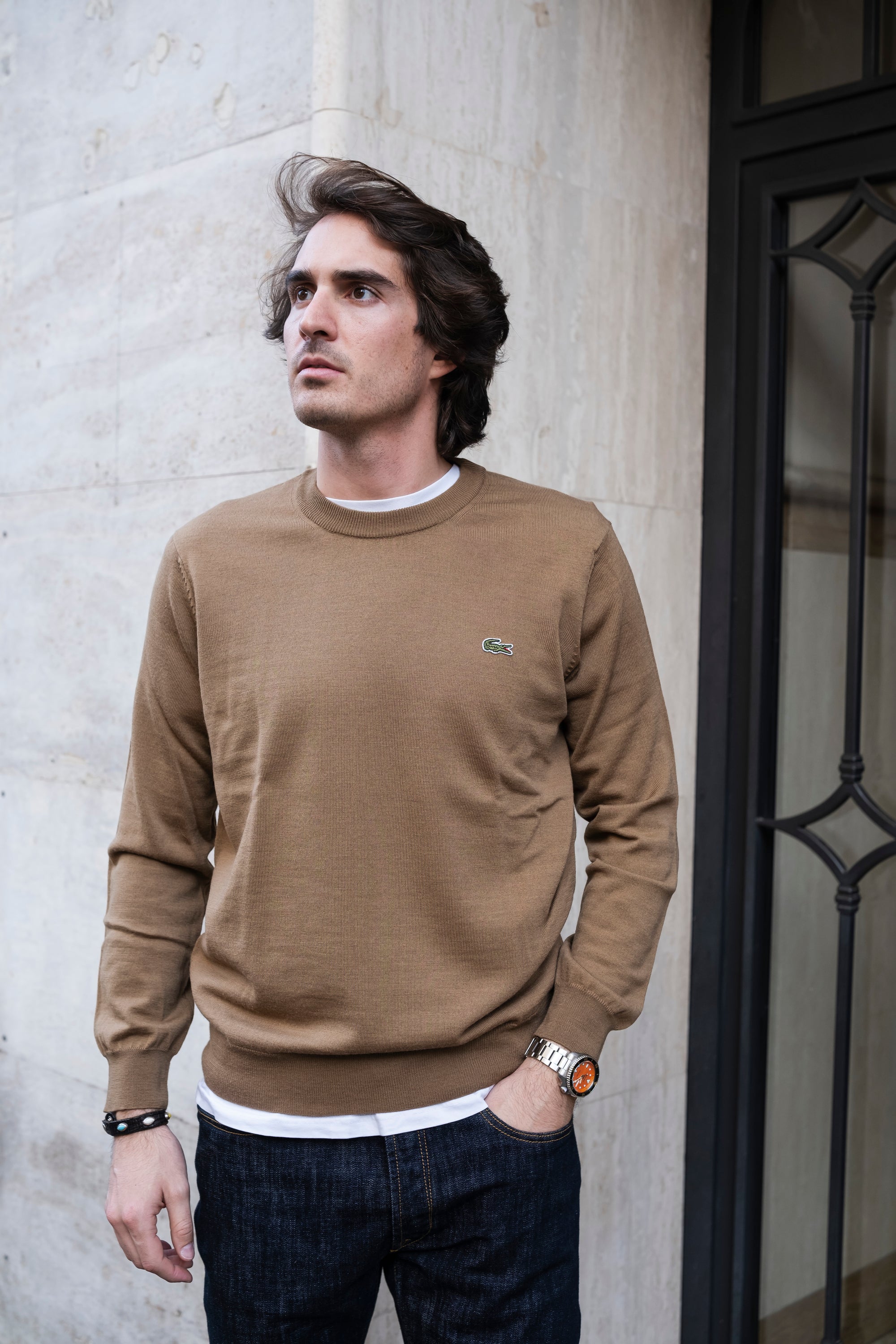 Pullover Misto Lana AH3225SIX COOKIE Lacoste 