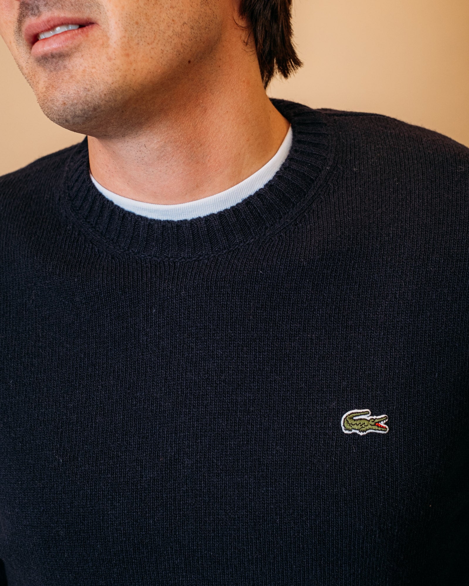 Maglia in Lana Cardata AXAH2916 166 Lacoste 