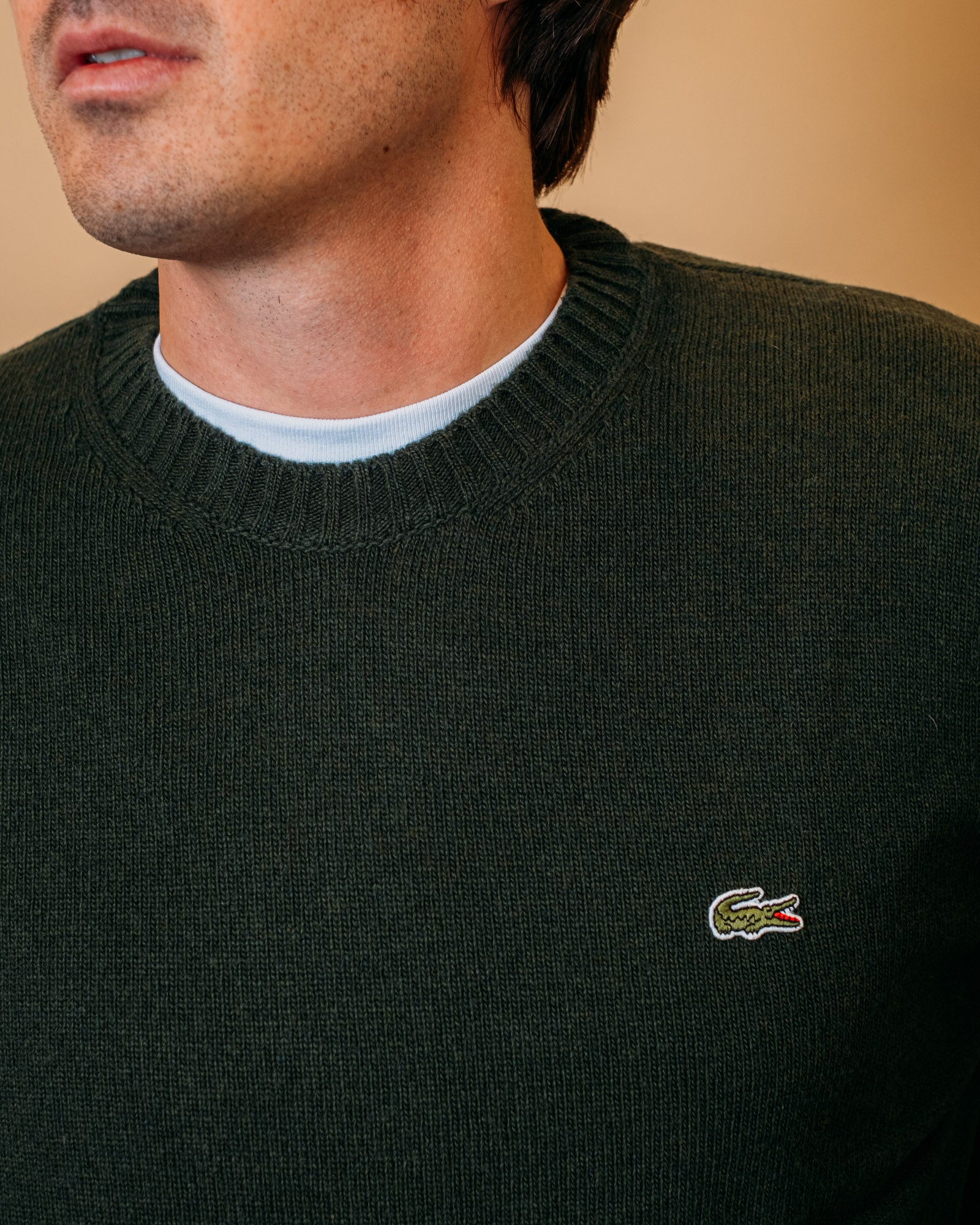 Maglia in lana Cardata AXAH2916 YZP Lacoste 