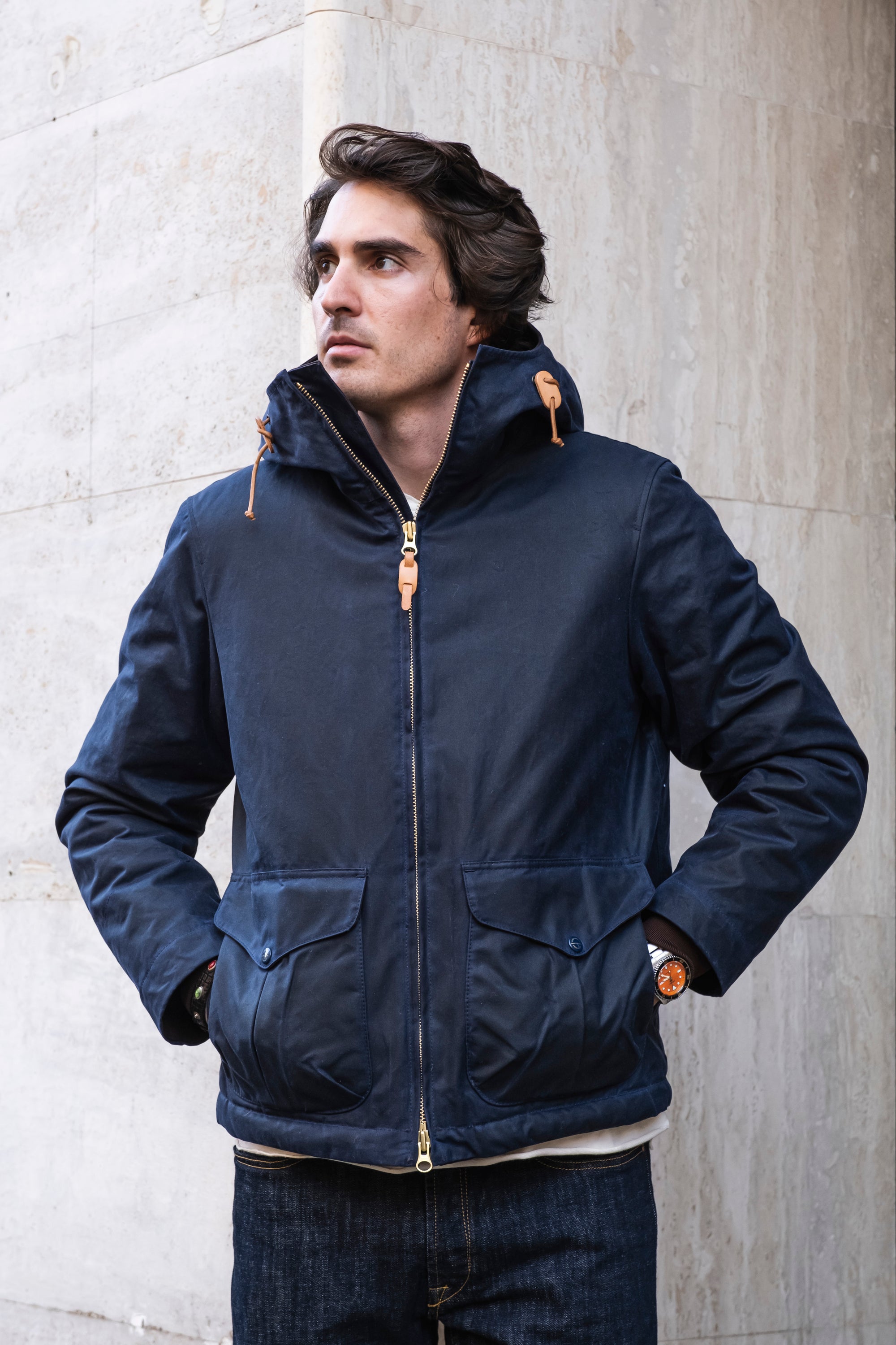 Blazer Coat 7066NAVY NAVY Manifattura Ceccarelli 