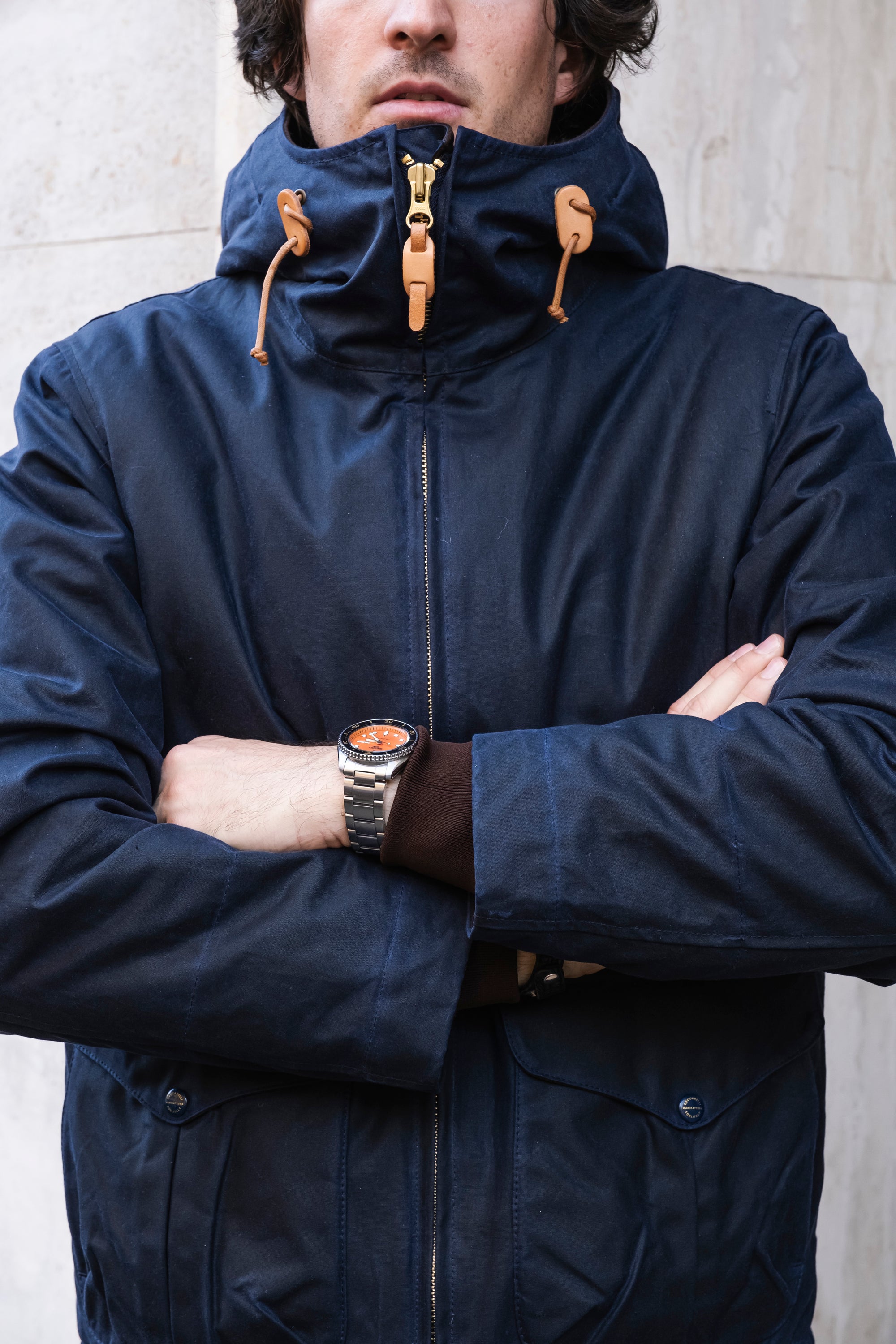 Blazer Coat 7066NAVY NAVY Manifattura Ceccarelli 
