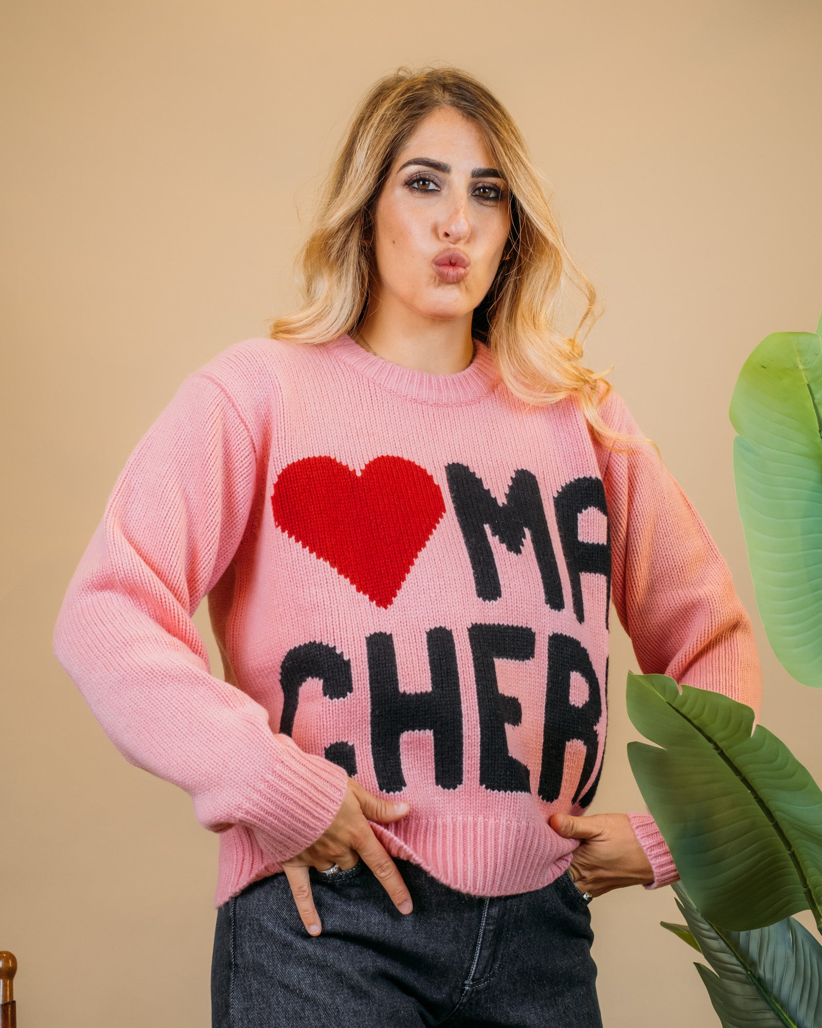 Half Neck Sweater KYLA 01382I MC2 Saint Barth 