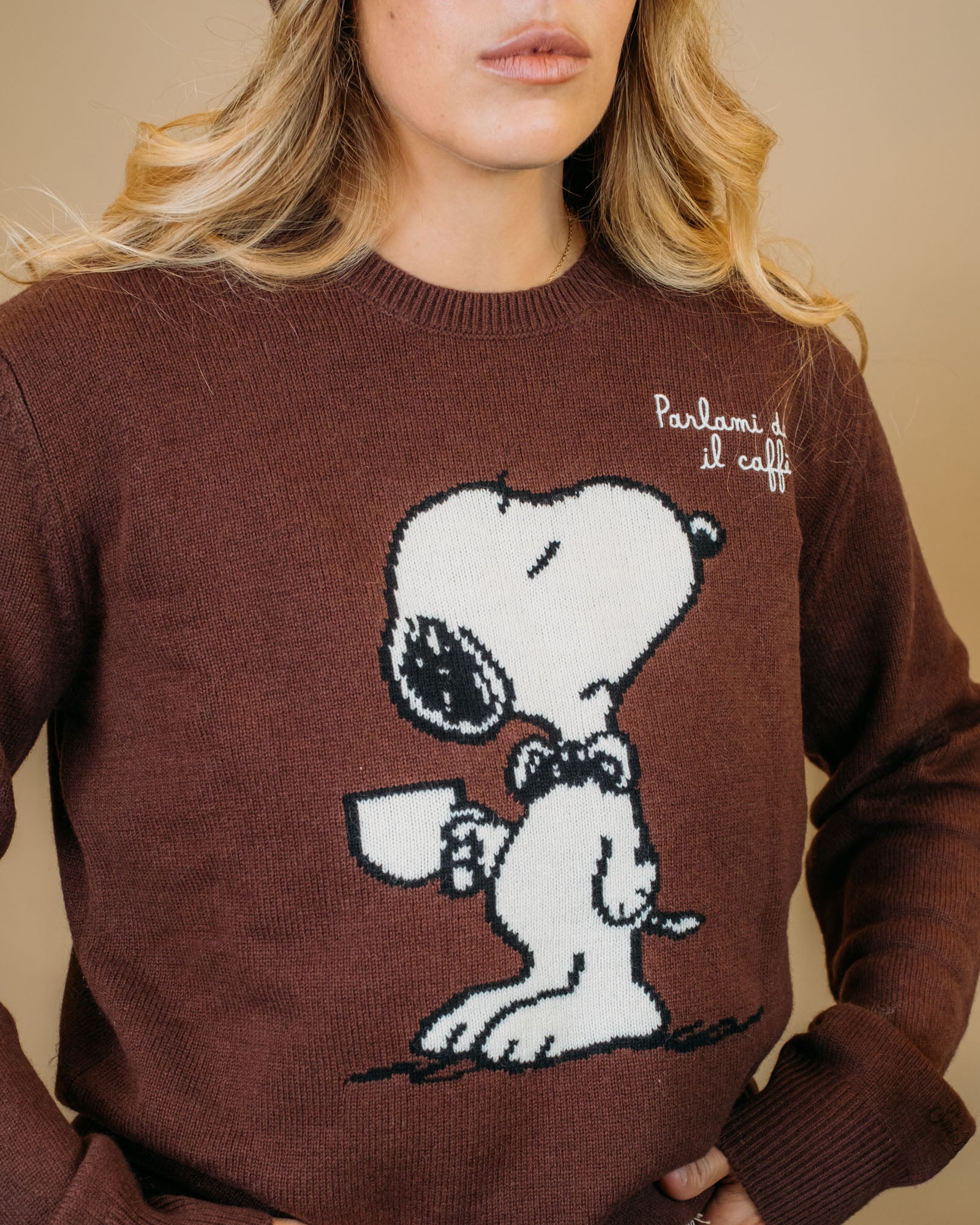 Sweater "Parlami del Caffe" NEWQUEEN 04144I MC2 Saint Barth 