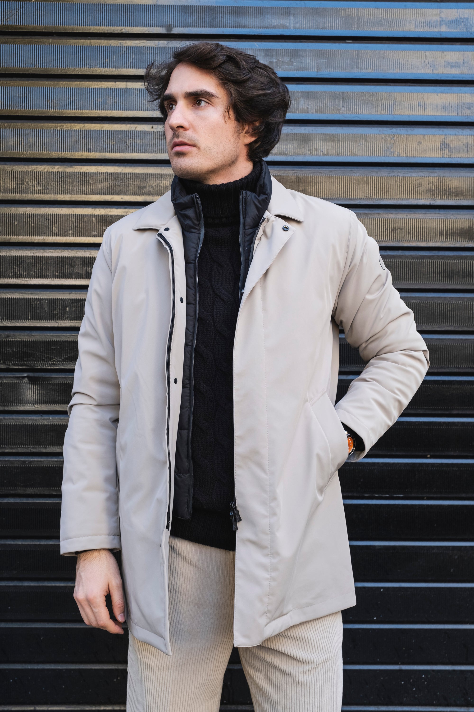 Cappotto Akkaido AKKAIDOPM781060 SAND People of Shibuya 
