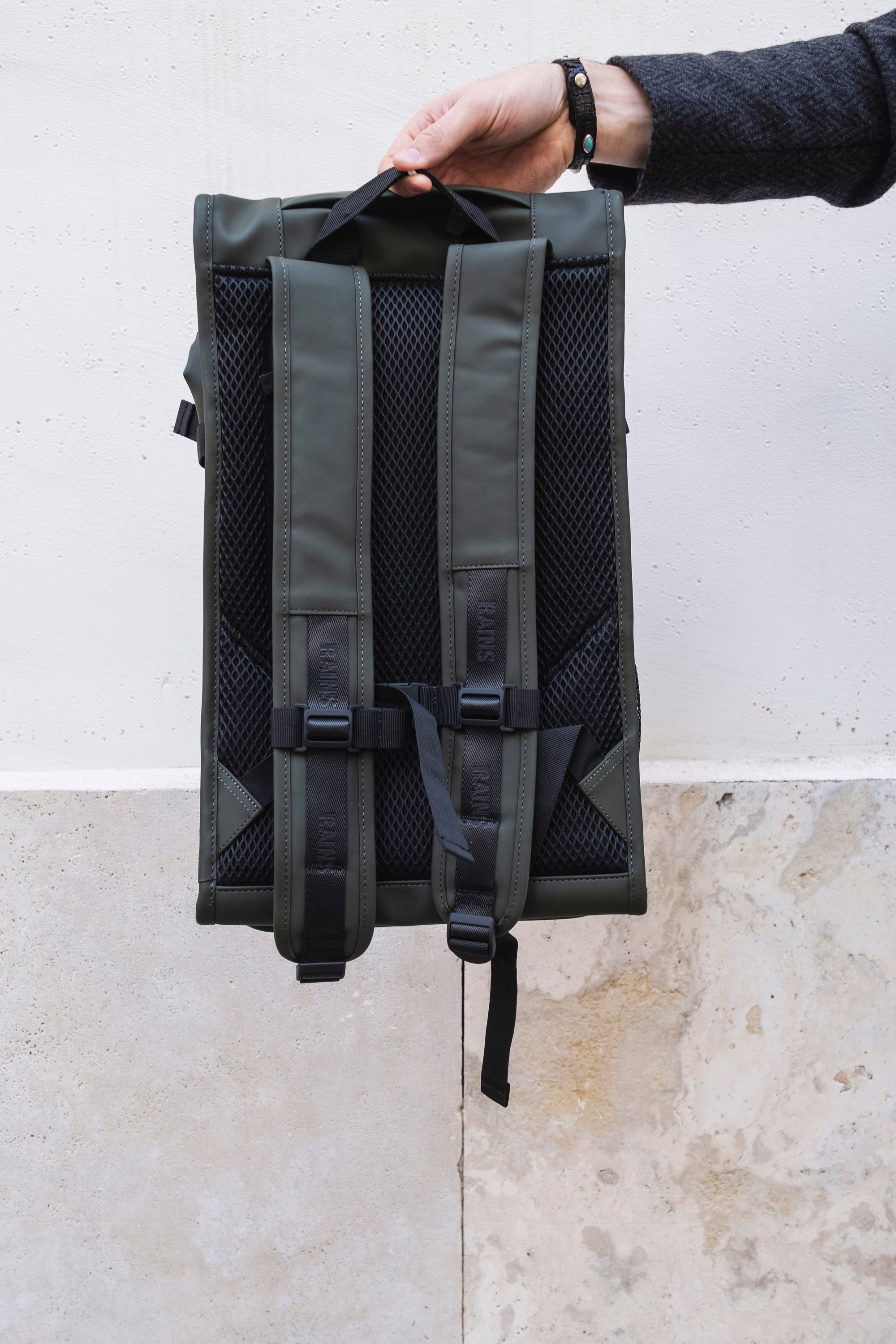 Trail Mountaineer Bag RA14340 GRE Rains 