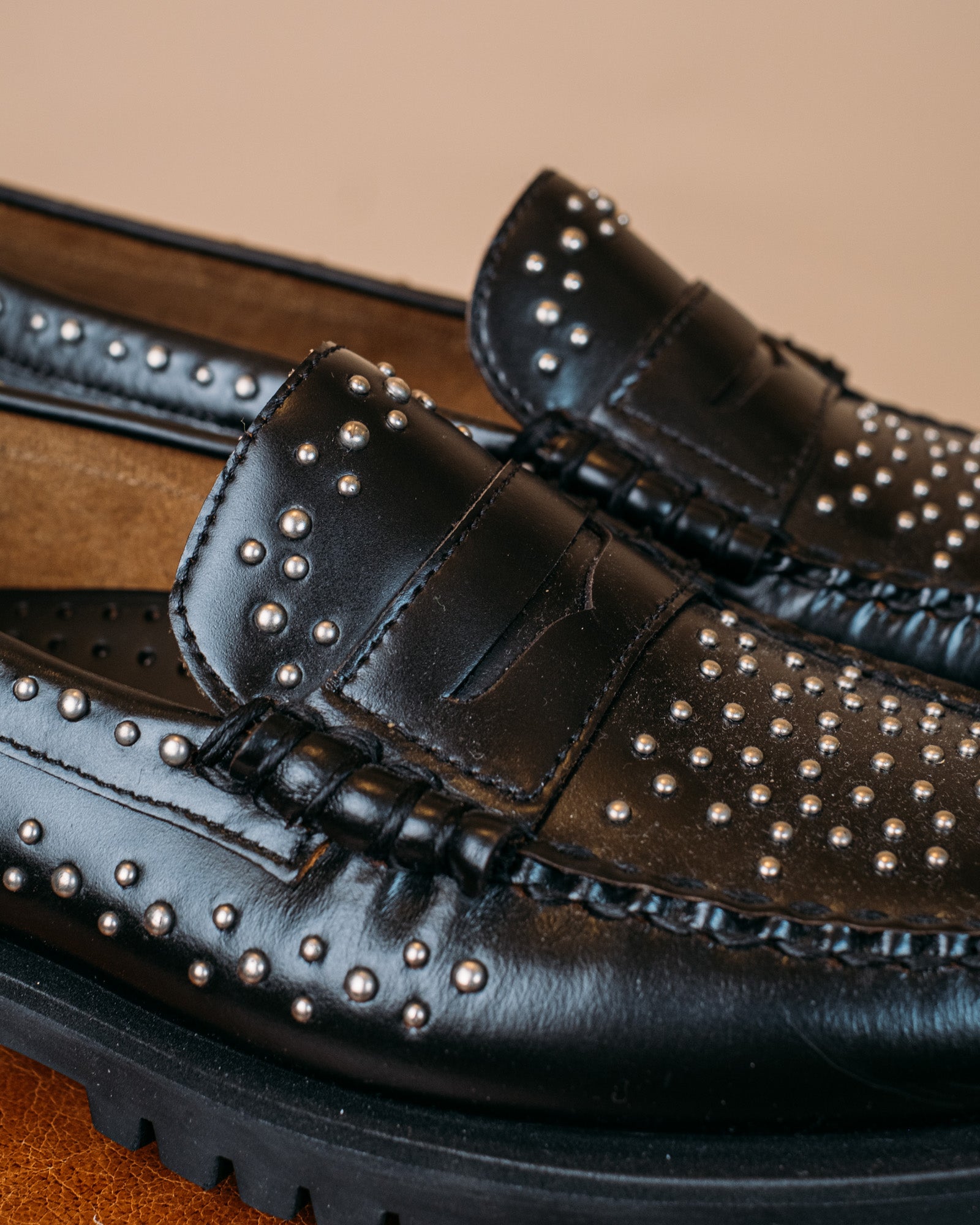 Mocassini Dan Lug Studs Black 731278W902 BLACK Sebago 