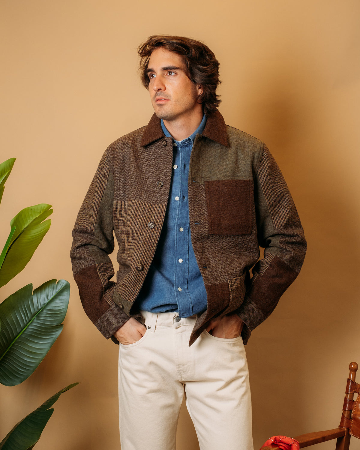 Overshirt Dorr Patchwork 74115TW A00 Sebago 