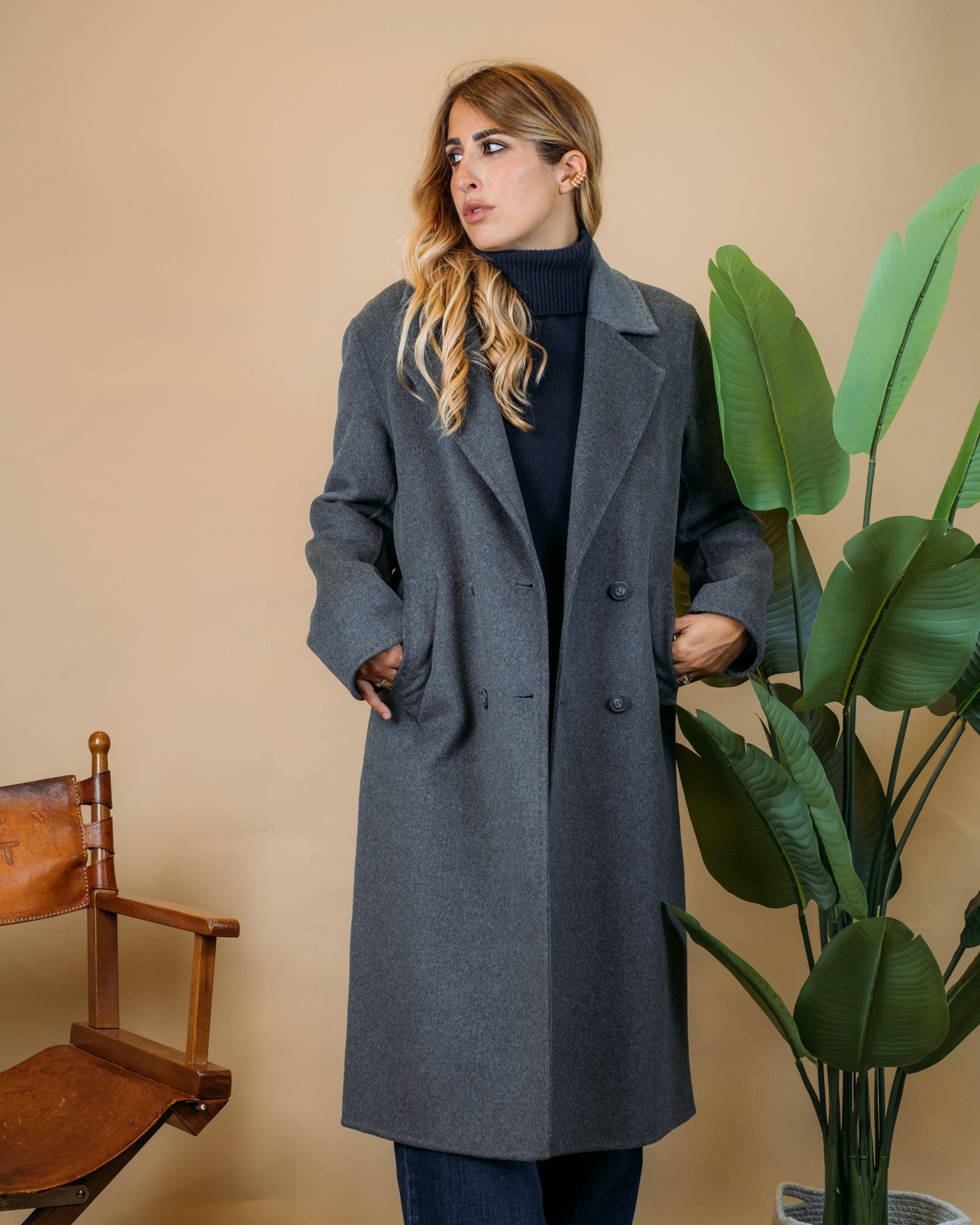 Cappotto Doppiopetto CP0560 PT 922 Seventy Venezia 