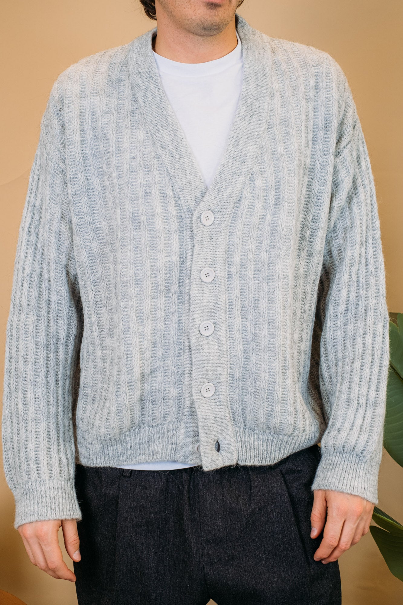 Cardigan Brunico BRUNICO GRIGIO CHIARO Wooden 