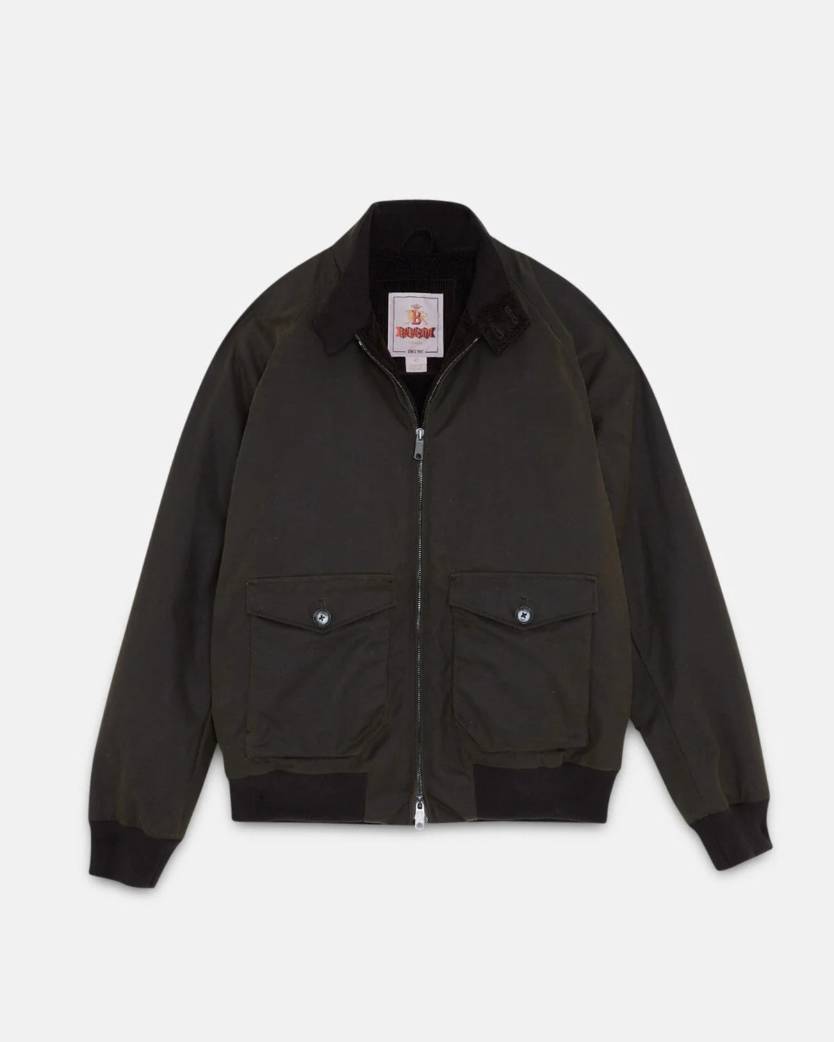 Giacca Waxed G9 Pocket Deep Moss BRCPS0992 6054 Baracuta 