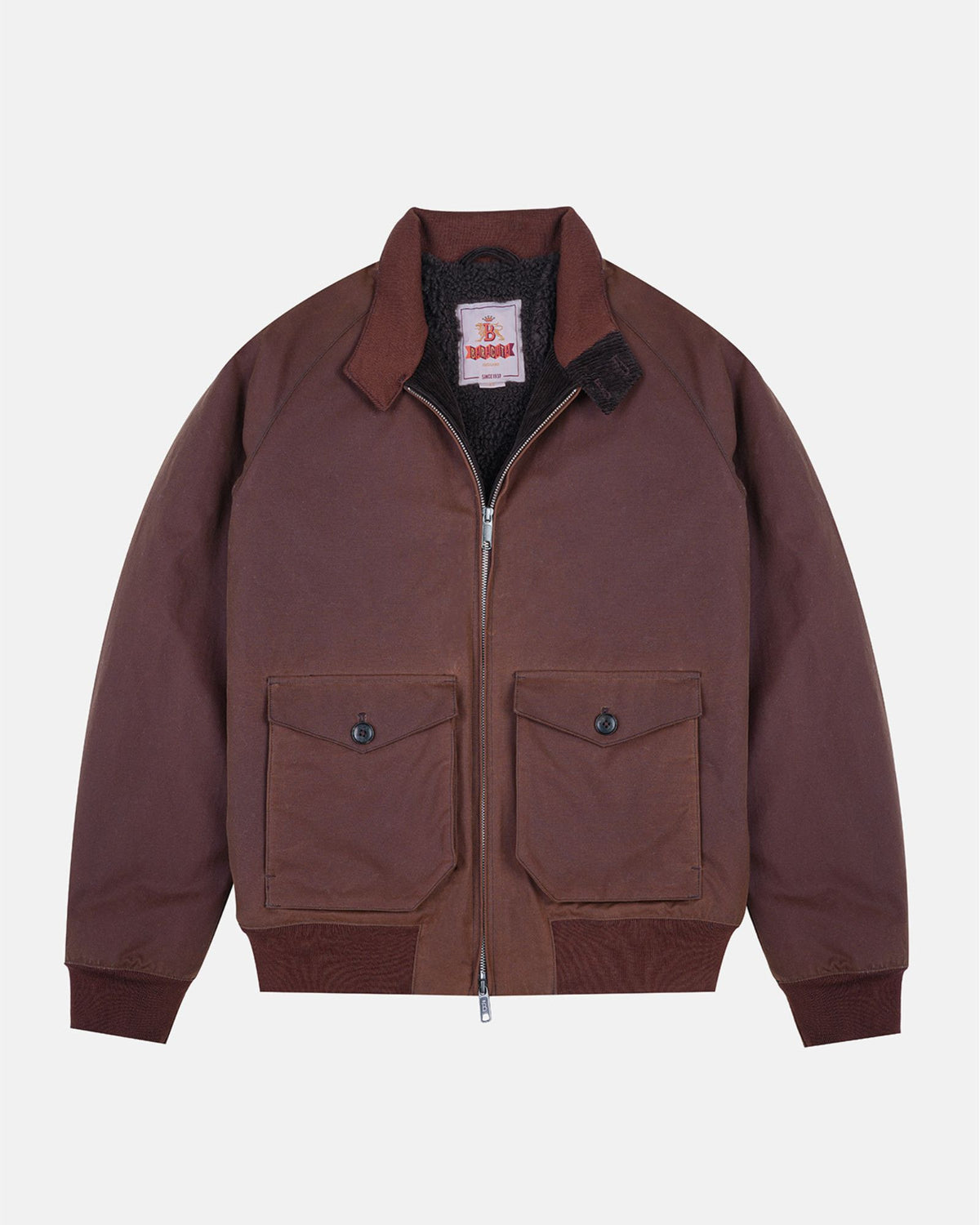 Giacca Waxed G9 Pocket Chocolate BRCPS0992 711 Baracuta 