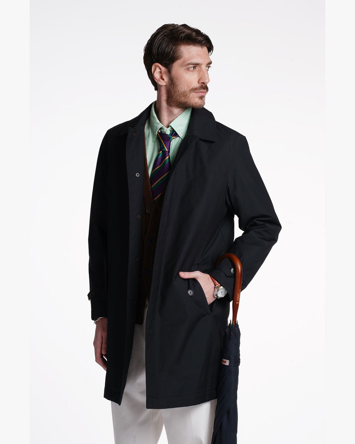 Trench Gg10 Detach Dark Navy BRCPS1218 300 Baracuta 