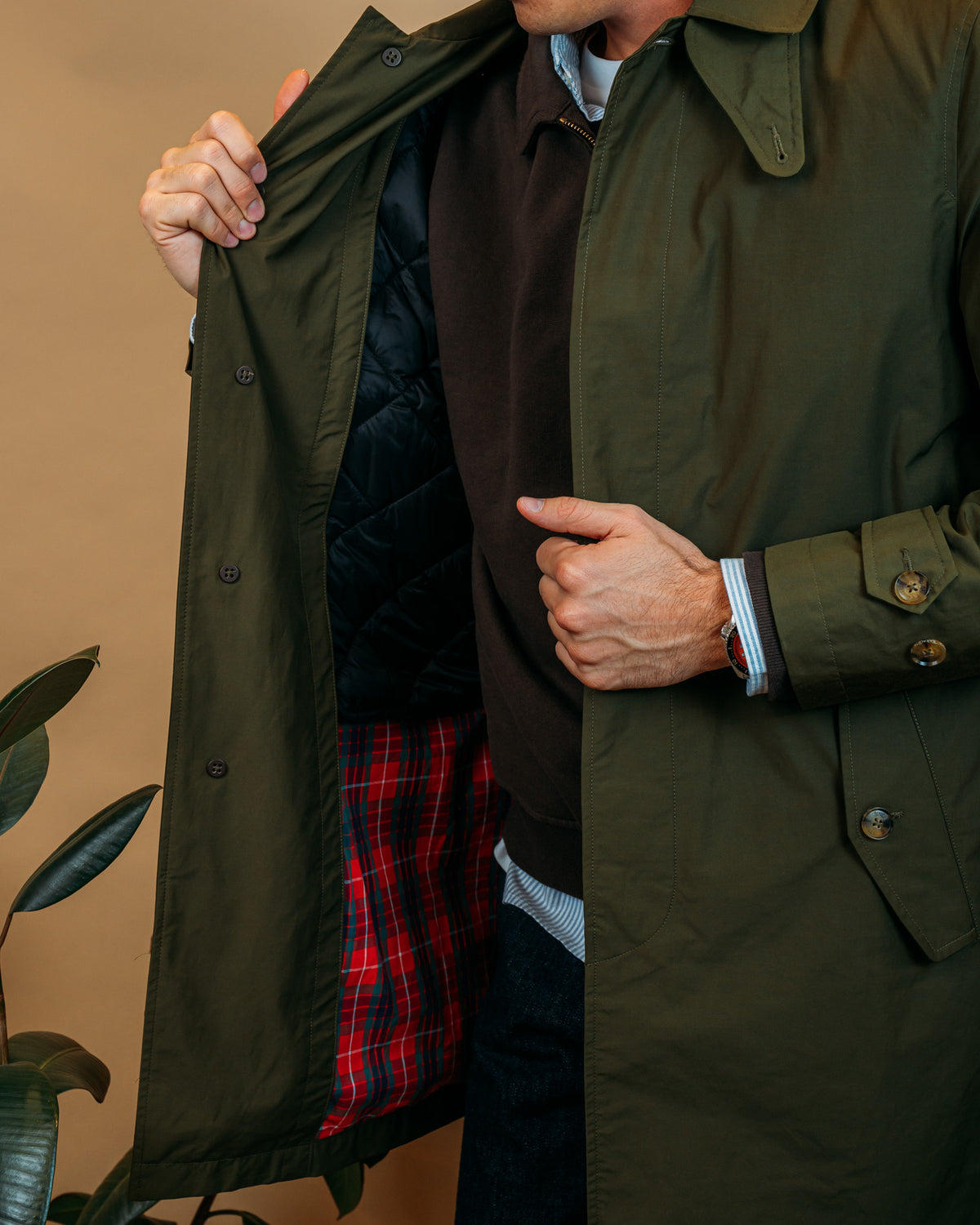 Trench G10 Detach Beech BRCPS1218 8185 Baracuta 