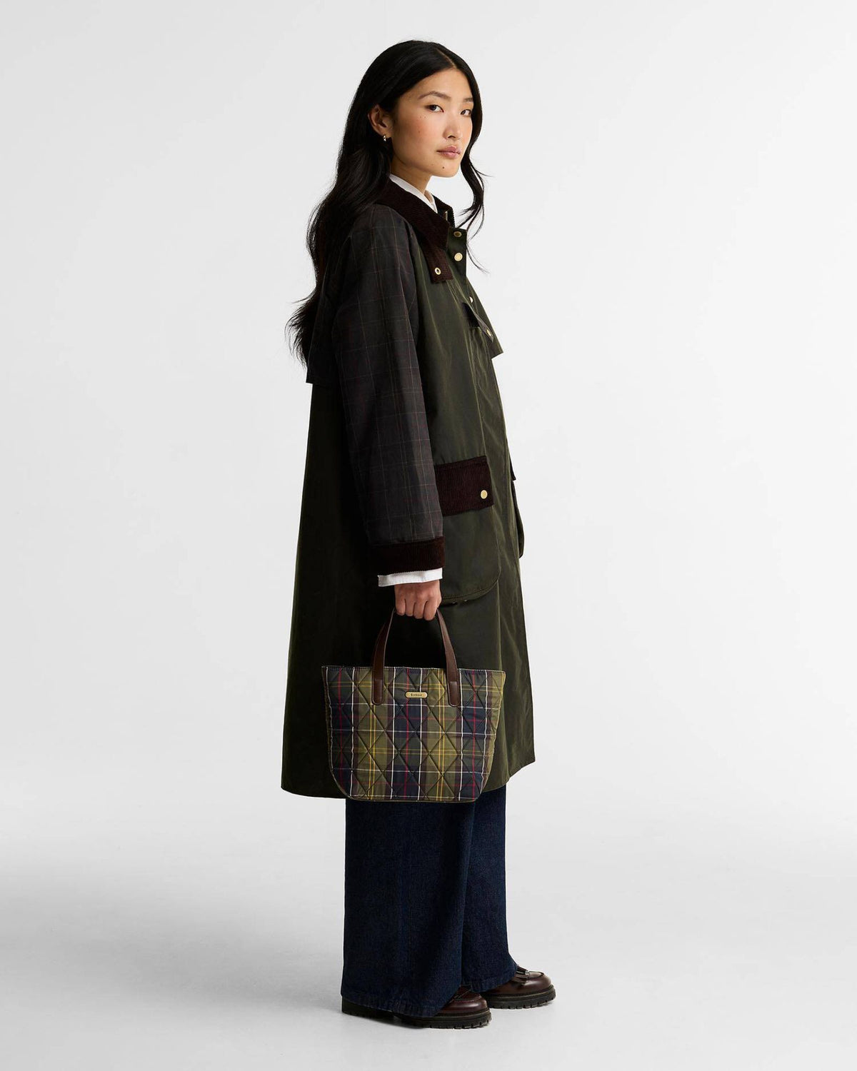 Borsa Mini-Tote Quilted Classic Tartan LBA0431 TN11 Barbour 