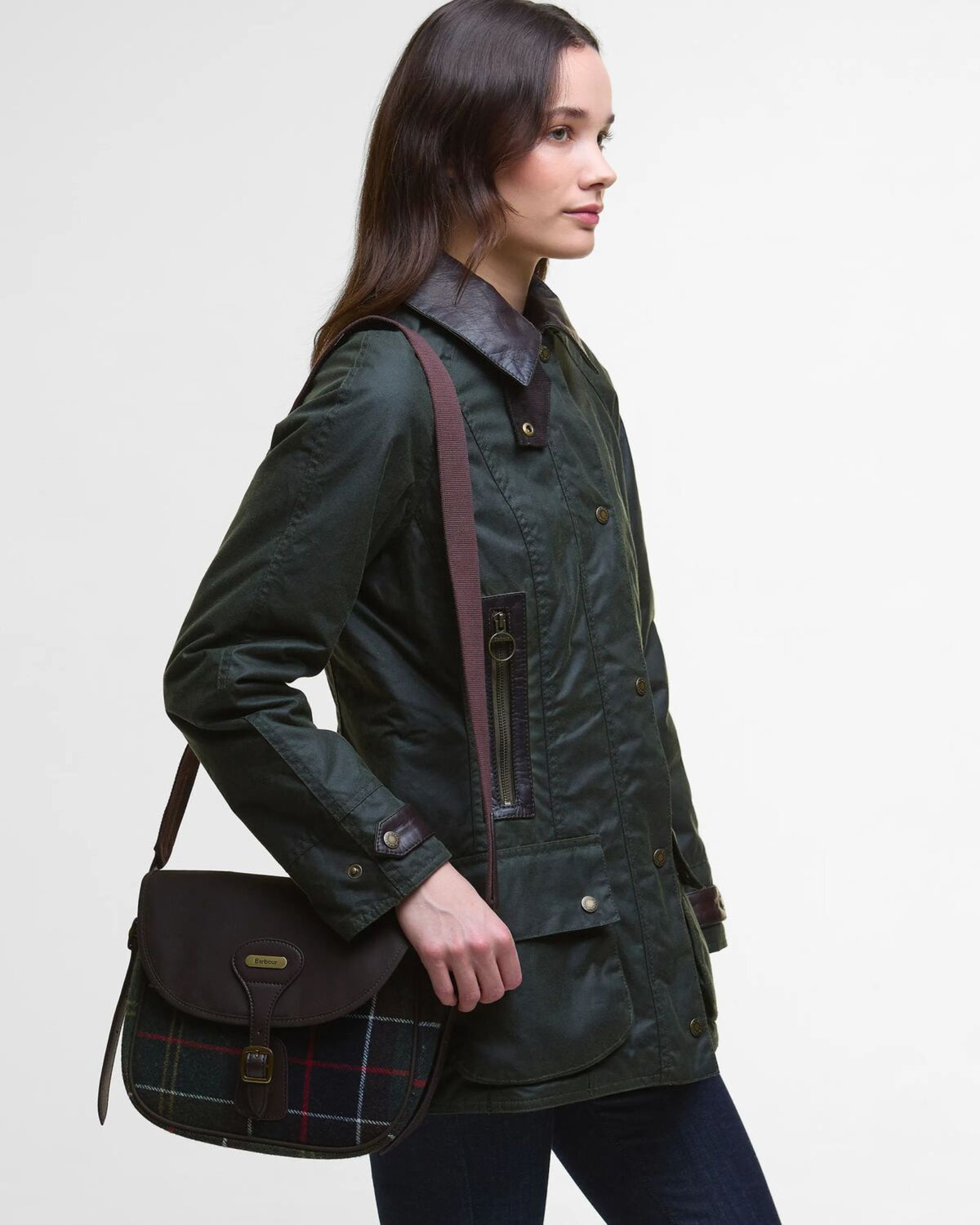 Borsa Crossbody Cromarty Classic Tartan LBA0479 OL91 Barbour 