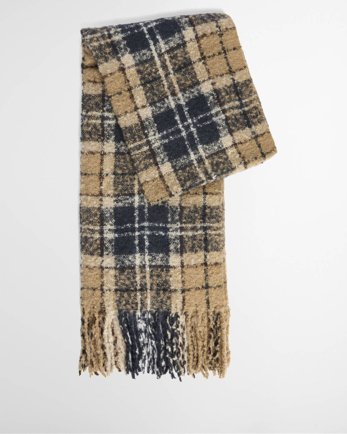Set Regalo Berretto Sciarpa Saltburn Tartan Birchwood LGS0077 TN39 Barbour 