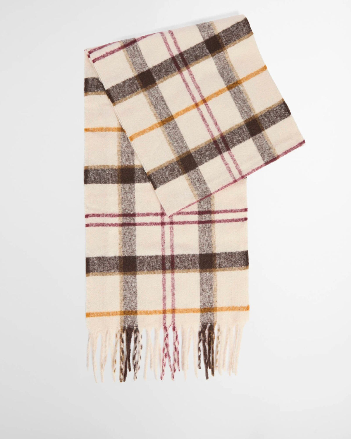 Set Regalo Berretto Sciarpa Olivia Light Muted Tartan LGS0107 TN92 Barbour 