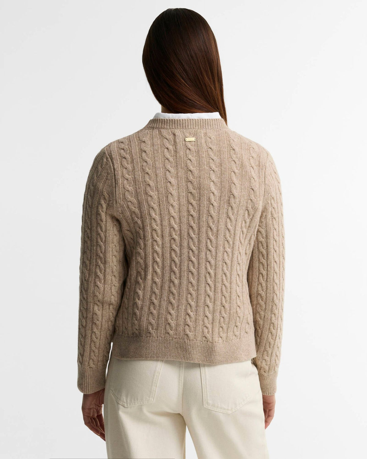 Maglione Ashdown Honey LKN1834 BE54 Barbour 