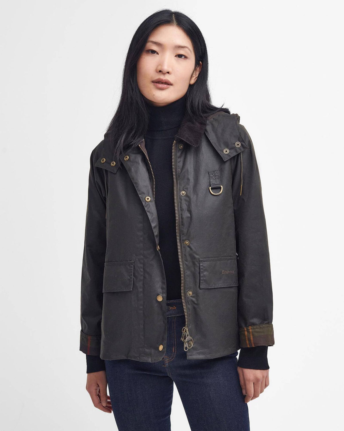 Giacca Avon Olive Classic LWX1081 OL71 Barbour 