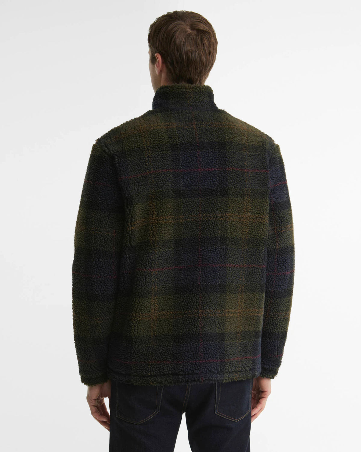 Giacca Fleece Zip Shadow Classic Tartan MFL0187 TN43 Barbour 