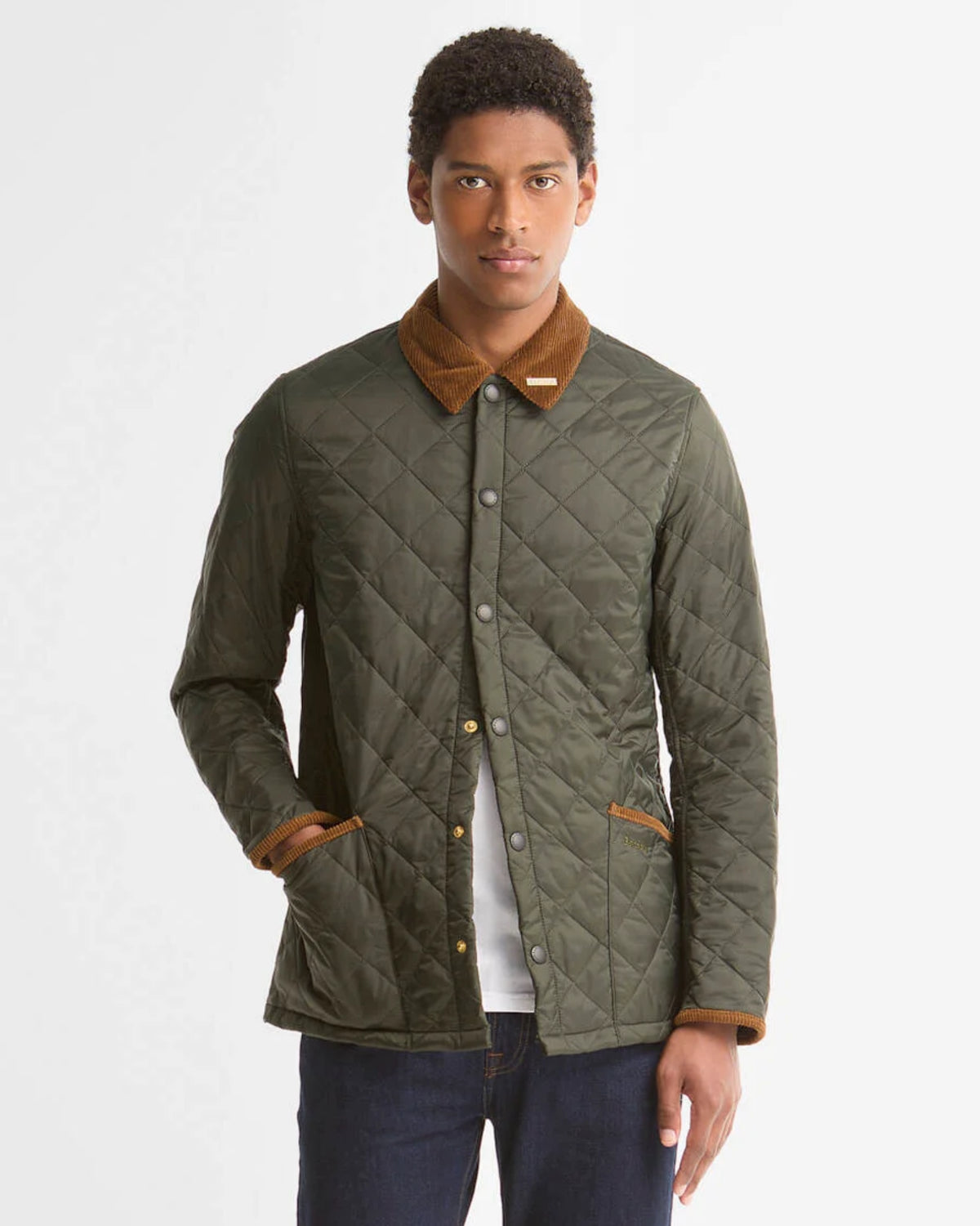 Giacca Heritage Liddesdale Icons Olive MQU1911 OL71 Barbour 