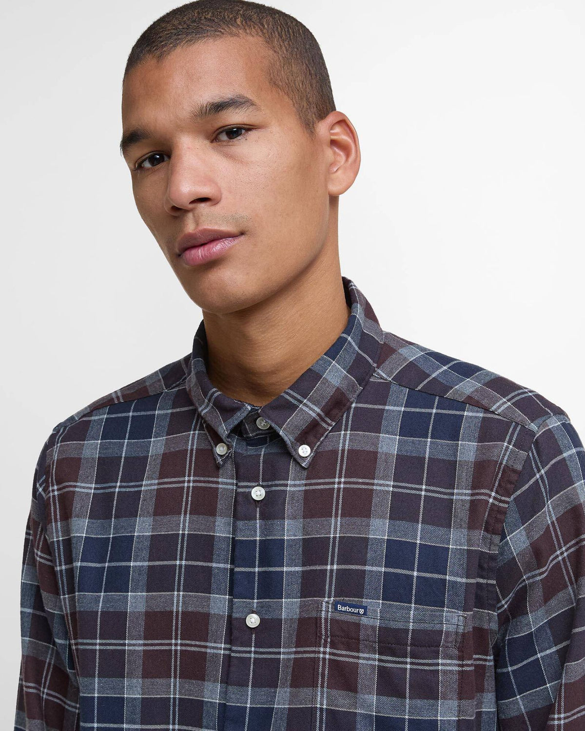 Camicia Fortrose Midnight Oak Tartan MSH4991 TN38 Barbour 