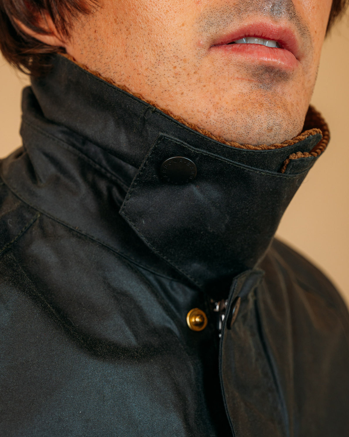 Giacca Festive Ashby Wax Sage Evergreen MWX2535 SG91 Barbour 