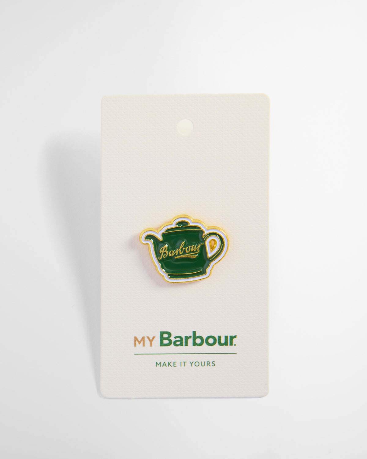 Spilla Badge Teapot UMB0030 GN11 Barbour 