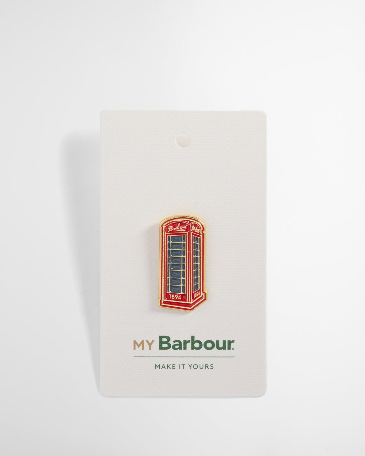 Spilla Badge Red Phone Box UMB0040 RE11 Barbour 