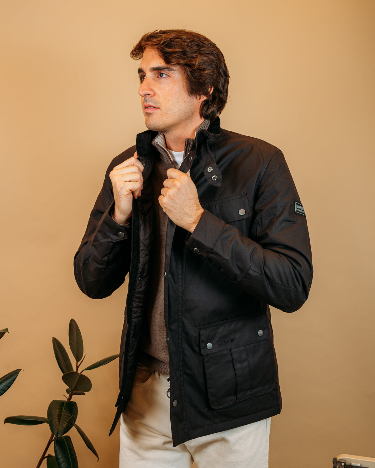 Giacca Tourer Duke Wax Rustic MWX2140 RU52 Barbour International 