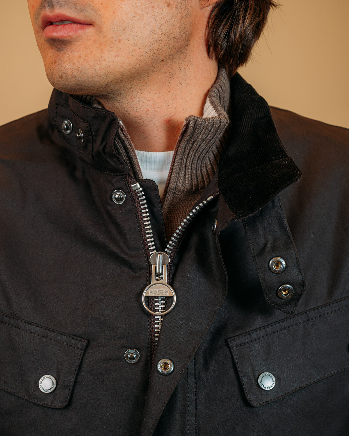 Giacca Tourer Duke Wax Rustic MWX2140 RU52 Barbour International 