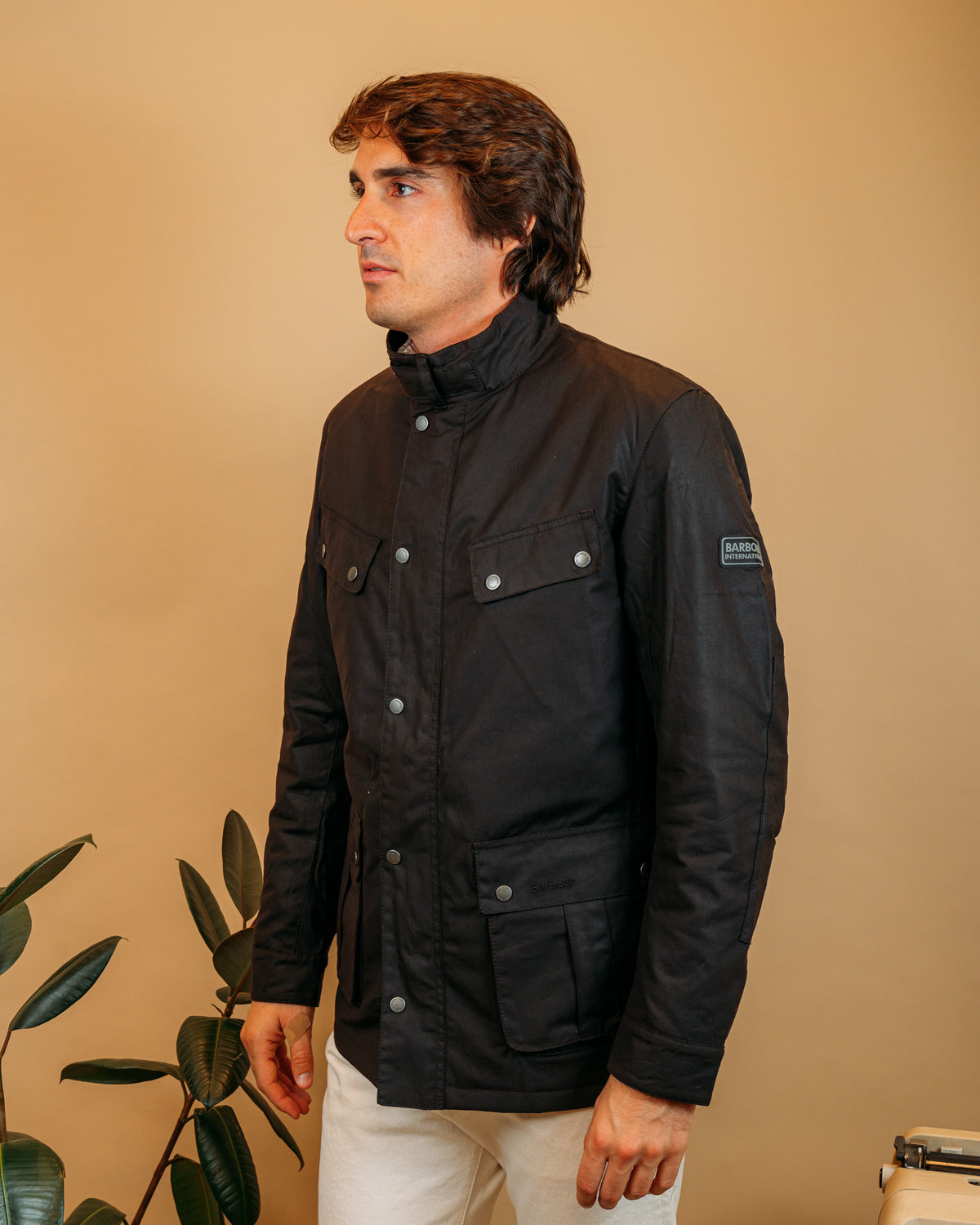 Giacca Tourer Duke Wax Rustic MWX2140 RU52 Barbour International 