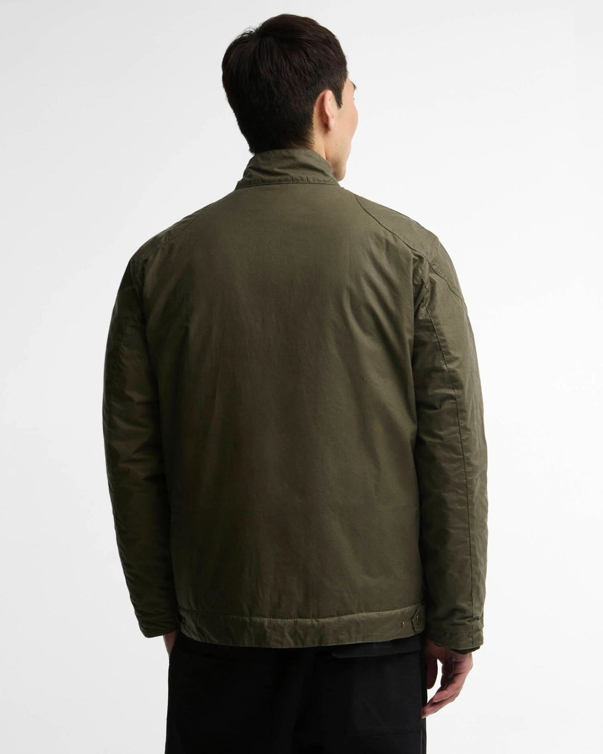 Giacca Merton Wax Olive Night MWX2601 OL54 Barbour International 