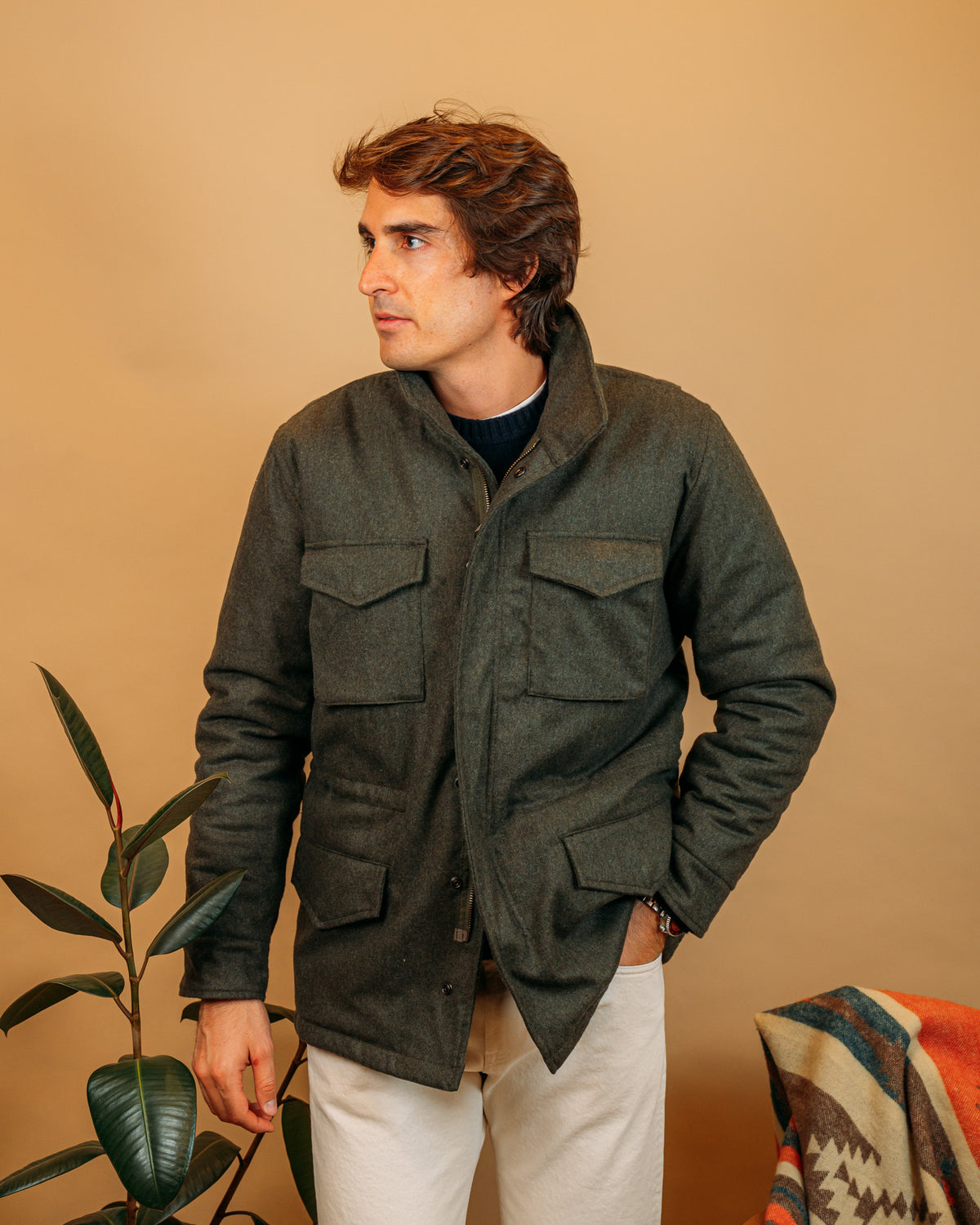 Giacca Travis Green BLKM5011 GR Bl'ker 