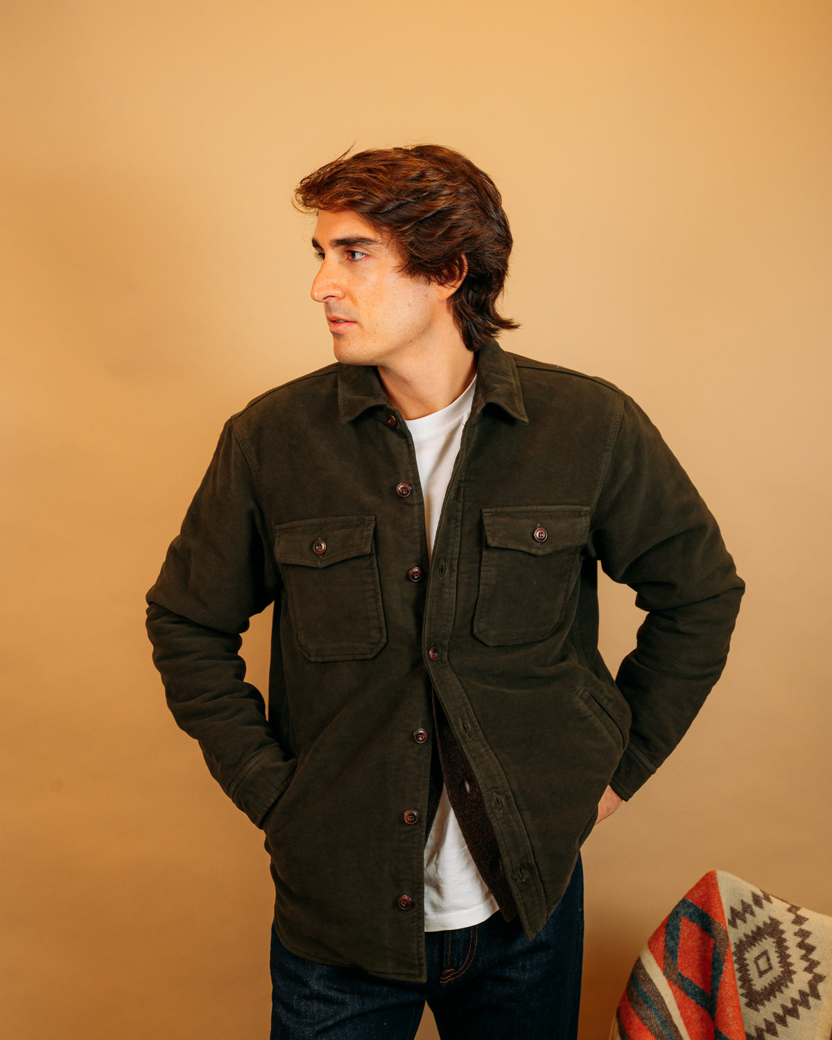 Overshirt Hunter Green BLKM5013 GR Bl'ker 
