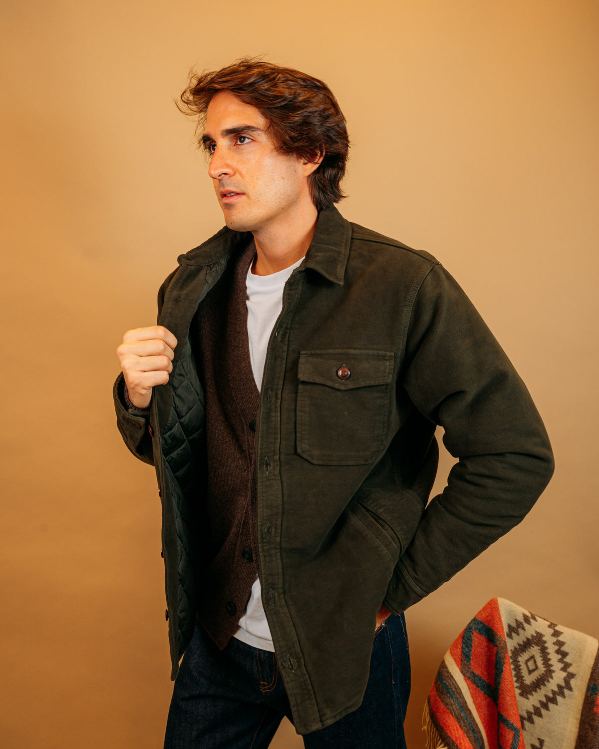 Overshirt Hunter Green BLKM5013 GR Bl'ker 