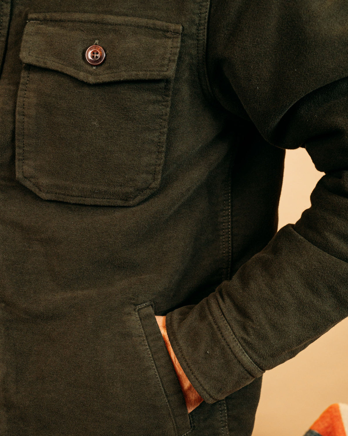 Overshirt Hunter Green BLKM5013 GR Bl'ker 