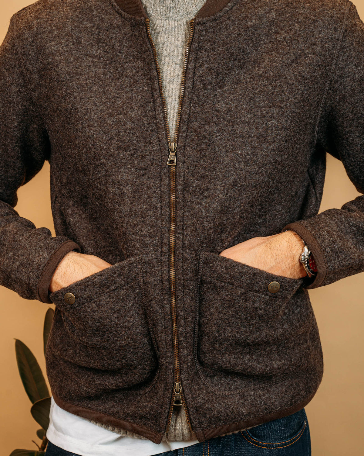 Giacca Moose Brown BLKM5014 BR Bl'ker 