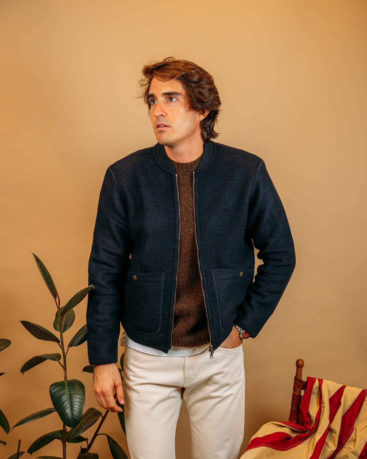 Giacca Moose Navy BLKM5014 NA Bl'ker 