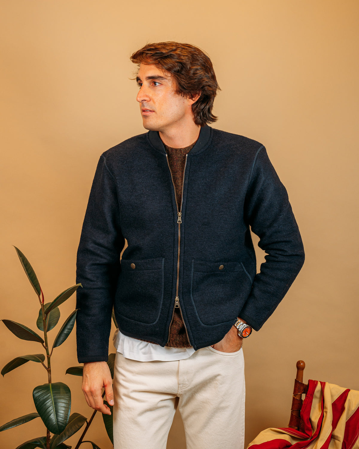 Giacca Moose Navy BLKM5014 NA Bl'ker 