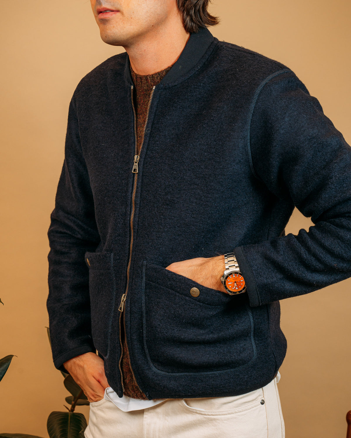 Giacca Moose Navy BLKM5014 NA Bl'ker 