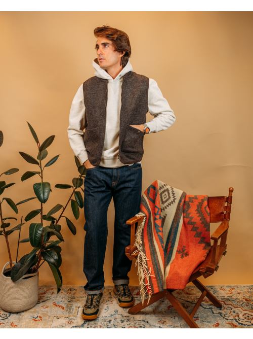 Gilet Wolf Brown BLKM5015 BR Bl'ker 